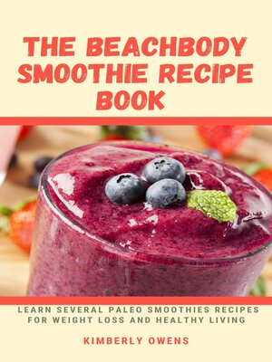cover image of THE BEACH BODY SMOOTHIE RECIPE BOOK
